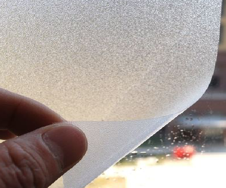 丹巴玻璃门外面粘广告用什么材料好？